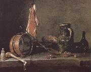 Still there is meat Jean Baptiste Simeon Chardin